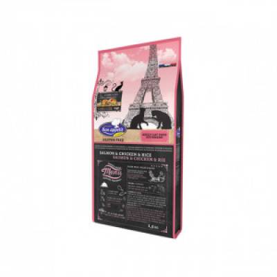 Bon Appetit Cat Adult Gourmand корм для кошек (Лосось, Курица и Рис)