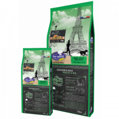 Bon Appetit Dog Adult Maxi корм для собак Крупных пород (Курица и Рис)